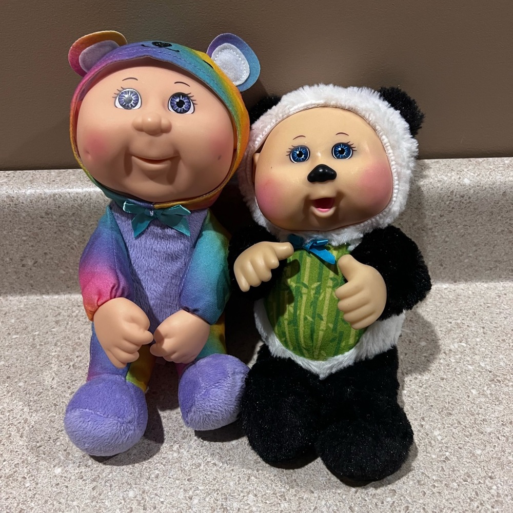 BUNDLE 2 Vintage CPK Cabbage PATCH Kids BEARS Babies